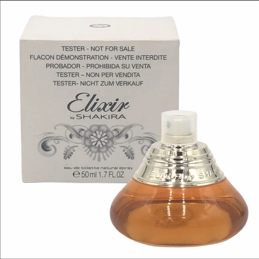 Elixir by Shakira eau de Toilette Natural Perfume Spray 1.7 oz 50 ml